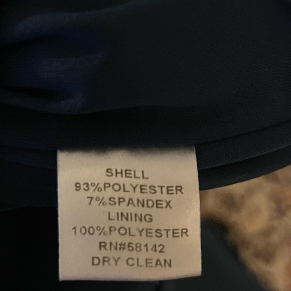 Maggy London Peplum Dress Size 10 - Picture 7 of 7